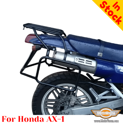 Honda AX-1 luggage rack system for bags or aluminum cases