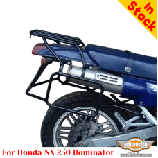 Honda NX250 Dominator luggage rack system for bags or aluminum cases