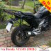 Honda NC750X (2021+) pannier rack, luggage rack system for bags or aluminum cases