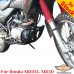 Honda XR150L / XR125 сrash bars, engine guard reinforced