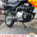 Honda XR150L / XR125 сrash bars, engine guard reinforced