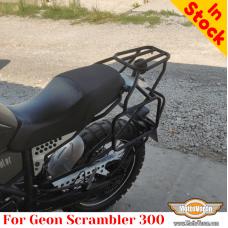 Portaequipajes Geon Scrambler 300, sistema de portaequipajes para bolsas o maletas de aluminio