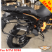 KTM 1090 pannier rack, side carrier for bags or aluminum cases