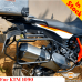 KTM 1090 pannier rack, side carrier for bags or aluminum cases