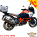 KTM 1090 pannier rack, side carrier for bags or aluminum cases