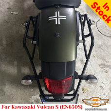 Kawasaki Vulcan S (EN650S) сadres latéraux, support pour valises Givi / Kappa Monokey System