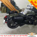 Portaequipajes Kawasaki Vulcan S (EN650S), soporte lateral para sistema Monokey de Givi / Kappa