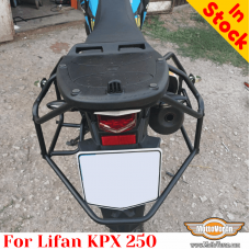 Lifan KPX 250 pannier rack, luggage rack system for Givi / Kappa Monokey cases
