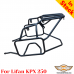 Lifan KPX 250 pannier rack, luggage rack system for bags or aluminum cases