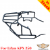 Lifan KPX 250 pannier rack, luggage rack system for bags or aluminum cases