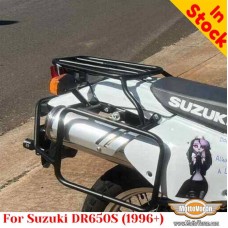 Suzuki DR650S (1996+) pannier rack, luggage rack system for bags or aluminum cases