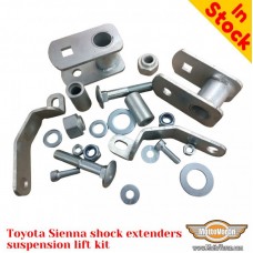 Toyota Sienna XL20 shock extenders suspension lift kit