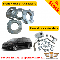 Toyota Sienna XL20 complete suspension lift kit