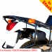 Honda NX650 RD02 (88-91) système de porte-bagage pour sacoches textiles ou valises aluminium