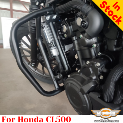 ホンダ CL500 クラッシュバー、エンジンガード