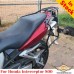 Honda Interceptor 800 pannier rack, luggage rack system for Givi / Kappa Monokey system