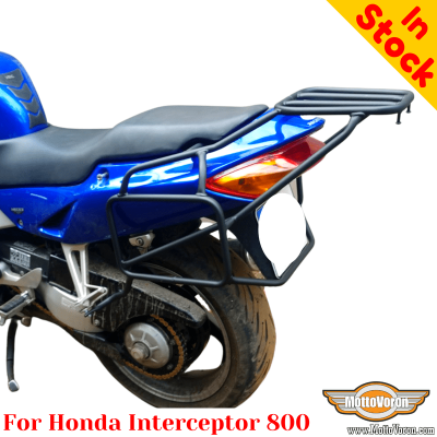 Honda Interceptor 800 (98-01) pannier rack, luggage rack system for bags or aluminum cases
