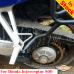 Honda Interceptor 800 (98-01) pannier rack, luggage rack system for bags or aluminum cases