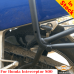 Honda Interceptor 800 (98-01) système de porte-bagage pour valises Givi / Kappa Monokey System