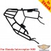 Honda Interceptor 800 (2002-2013) système de porte-bagage pour sacoches textiles ou valises aluminium
