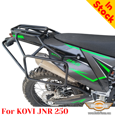 KOVI JNR 250 pannier rack, luggage rack system for bags or aluminum cases