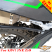 KOVI JNR 250 pannier rack, luggage rack system for bags or aluminum cases