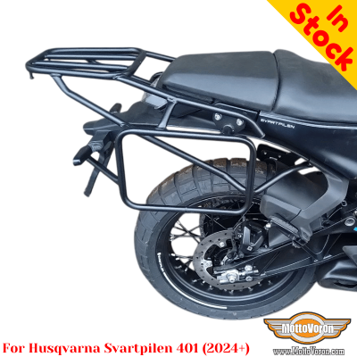 Systemu bagażowego, stelaż boczny Husqvarna Svartpilen 401 (2024+) do toreb lub kufrów aluminiowych