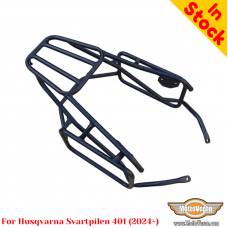 Husqvarna Svartpilen 401 (2024+) pannier rack, luggage rack system for bags or aluminum cases
