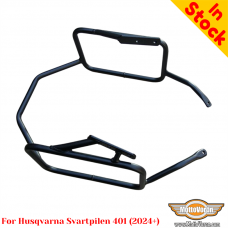 Husqvarna Svartpilen 401 (2024+) pannier rack, side carrier for bags or aluminum cases