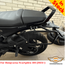 Husqvarna Svartpilen 401 (2024+) pannier rack, side carrier for bags or aluminum cases