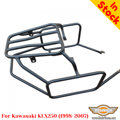 Kawasaki KLX250 (1998-2007) systemu bagażowego, stelaż boczny na torby lub kufry aluminiowe