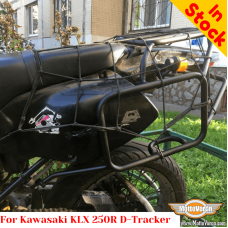 Kawasaki KLX250 (1998-2007) porta-bagagens, sistema de bagageiro para bolsas ou malas de alumínio