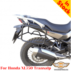 Honda XL750 Transalp sectional pannier rack, side carrier for bags or aluminum cases