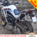 Honda XL750 Transalp sectional pannier rack, side carrier for bags or aluminum cases