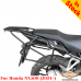 Portapacchi Honda NX500 (2024+), sistema portapacchi per borse o valigie in alluminio