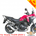 Portapacchi Honda NX500 (2024+), sistema portapacchi per borse o valigie in alluminio