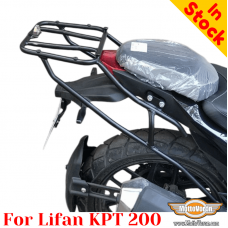 Lifan KPT 200 bakre pakethållare förstärkt för Givi / Kappa Monokey-väskor