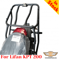 Lifan KPT 200 bakre pakethållare förstärkt för Givi / Kappa Monokey-väskor